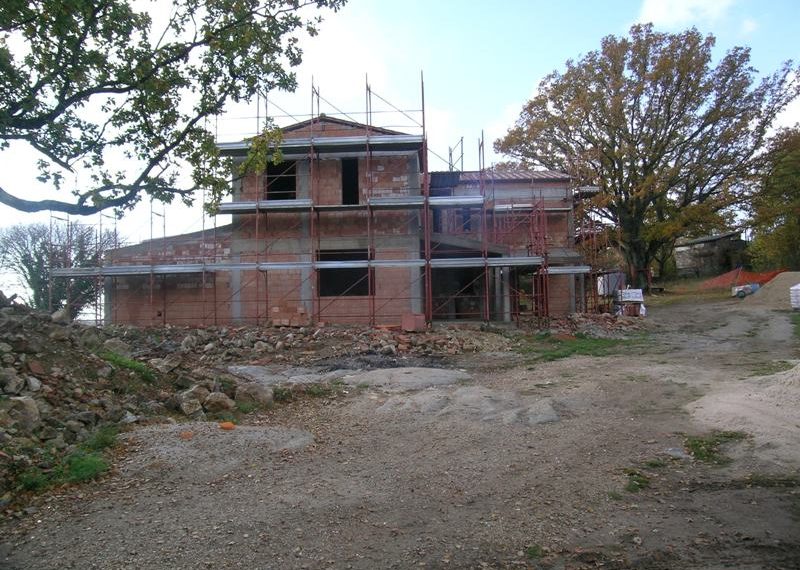 during renovation