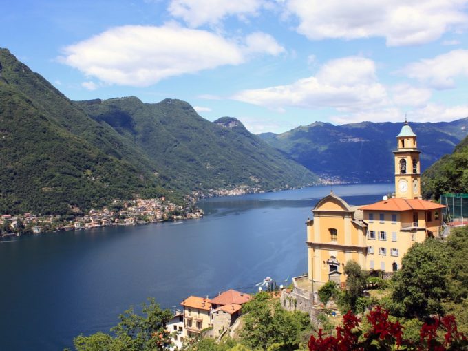 Pognana Lario house view panoramic view lake como