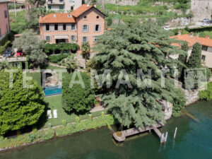 Laglio lake front villa for rent