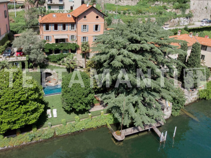 Laglio lake front villa for rent