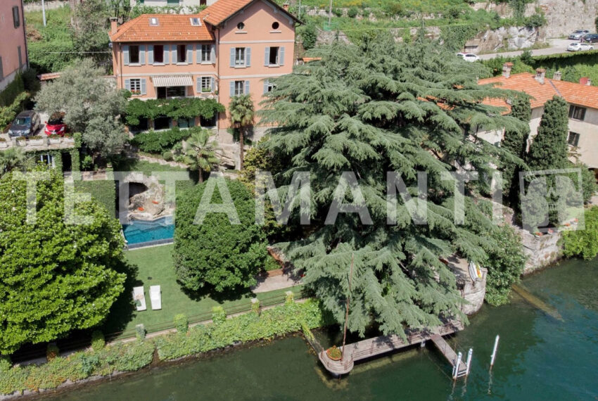 Laglio lake front villa for rent