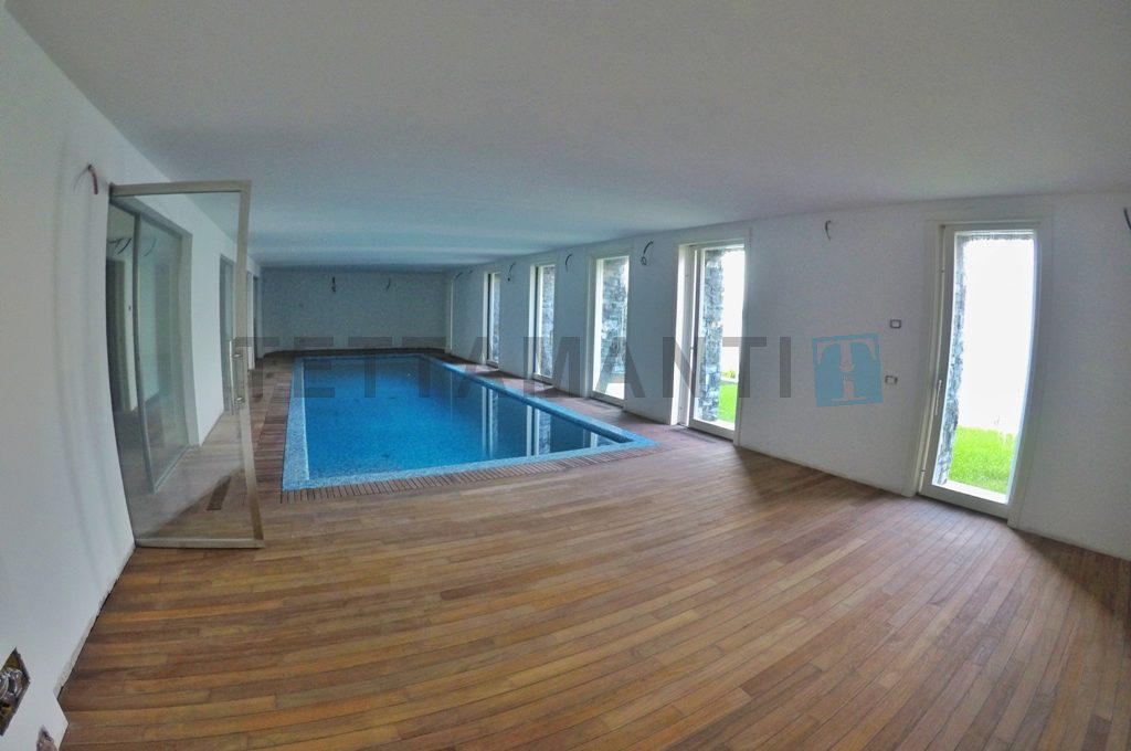 indoor swimming pool villa lake como
