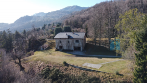 rustic inside the property