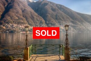Lake Como - Laglio villa directly on the lake