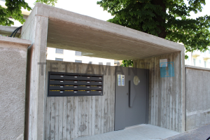 entrance