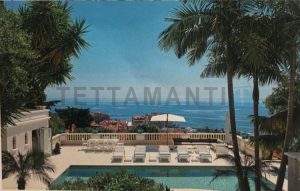 swimming pool with breathtaking view of sea and bay