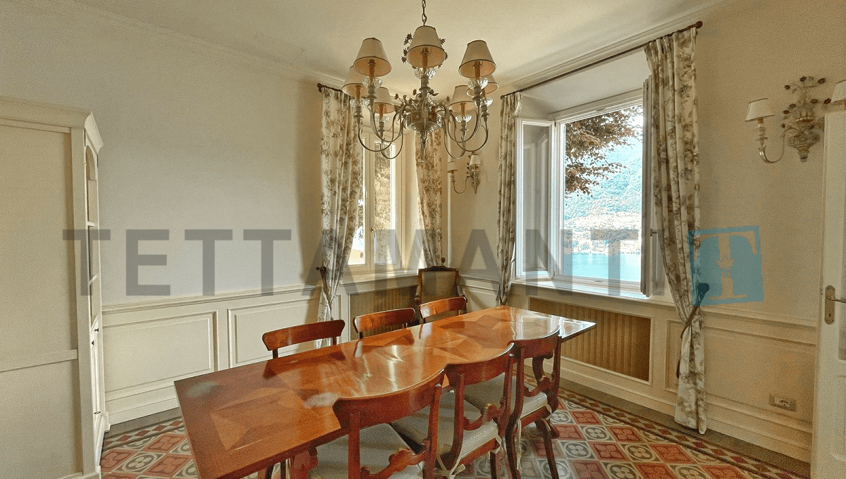Torno Como lake villa for sale