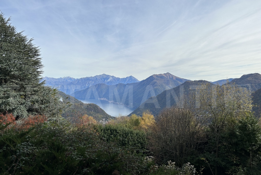 lake view and mountain view como villa