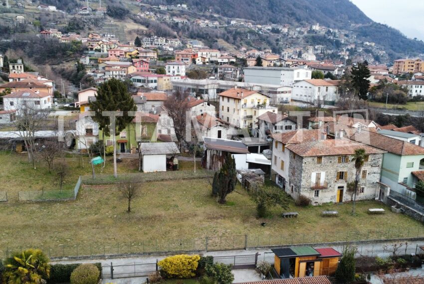 Lake Como - Stone house for sale with building land (11)