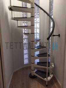stairs to the roof garden
