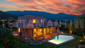 LUXURY VILLAS SARDINIA WITH POOL AND GOLF CLUB