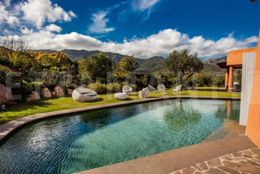 sardinia villa with pool