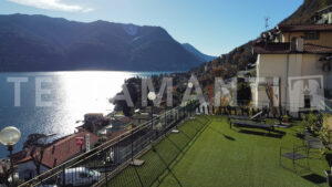 terrazza vista lago como