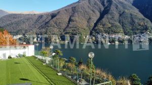 terrazza vista lago como