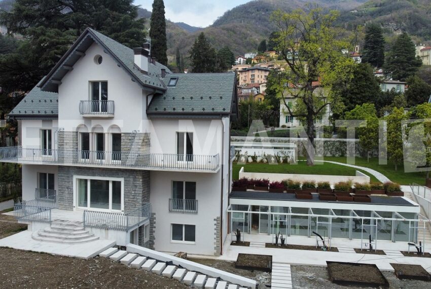 cernobbio lake como villa for sale park and pool