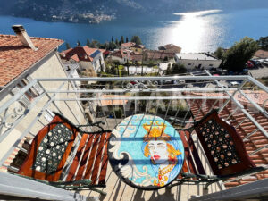 Moltrasio- apartment with terrace lake view for sale