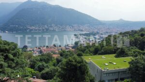 VILLA LAKE COMO VIEW over city and panorama