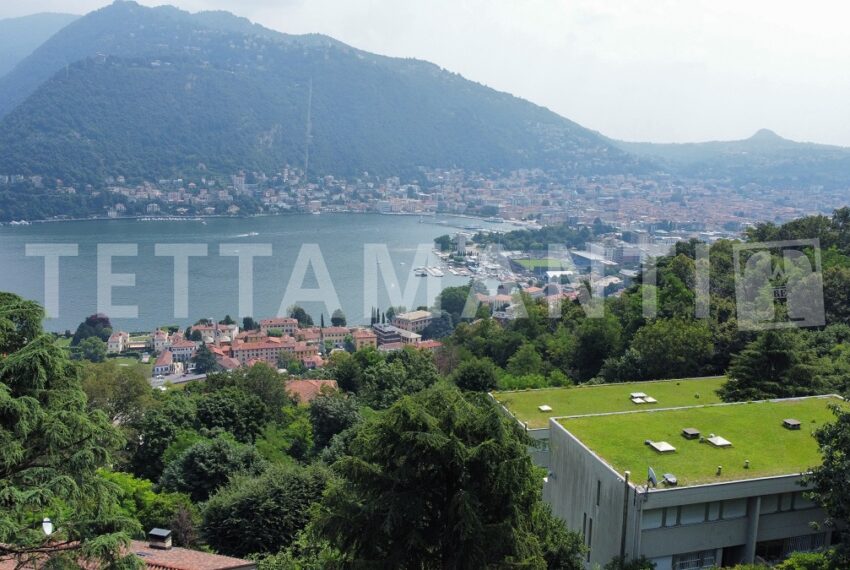 VILLA LAKE COMO VIEW over city and panorama