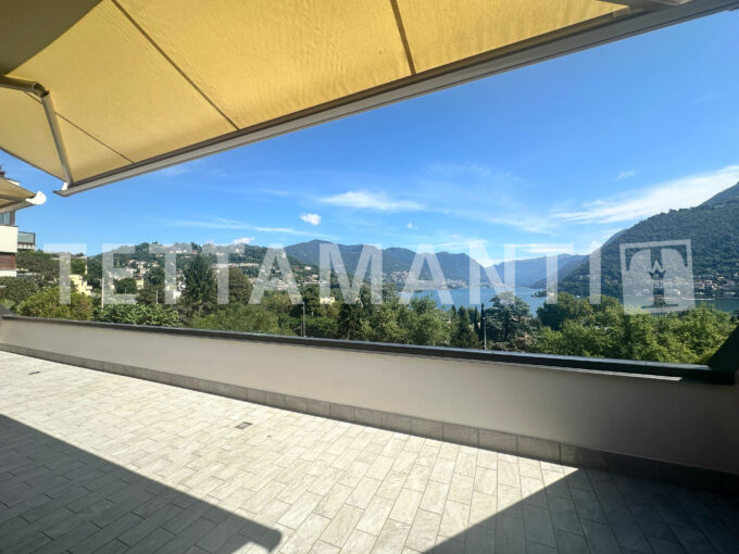 Como apartment with lake view